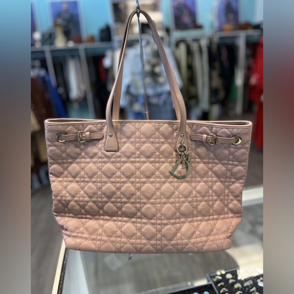 Dior Panarea Cloth Tote Large - Picture 1 of 10